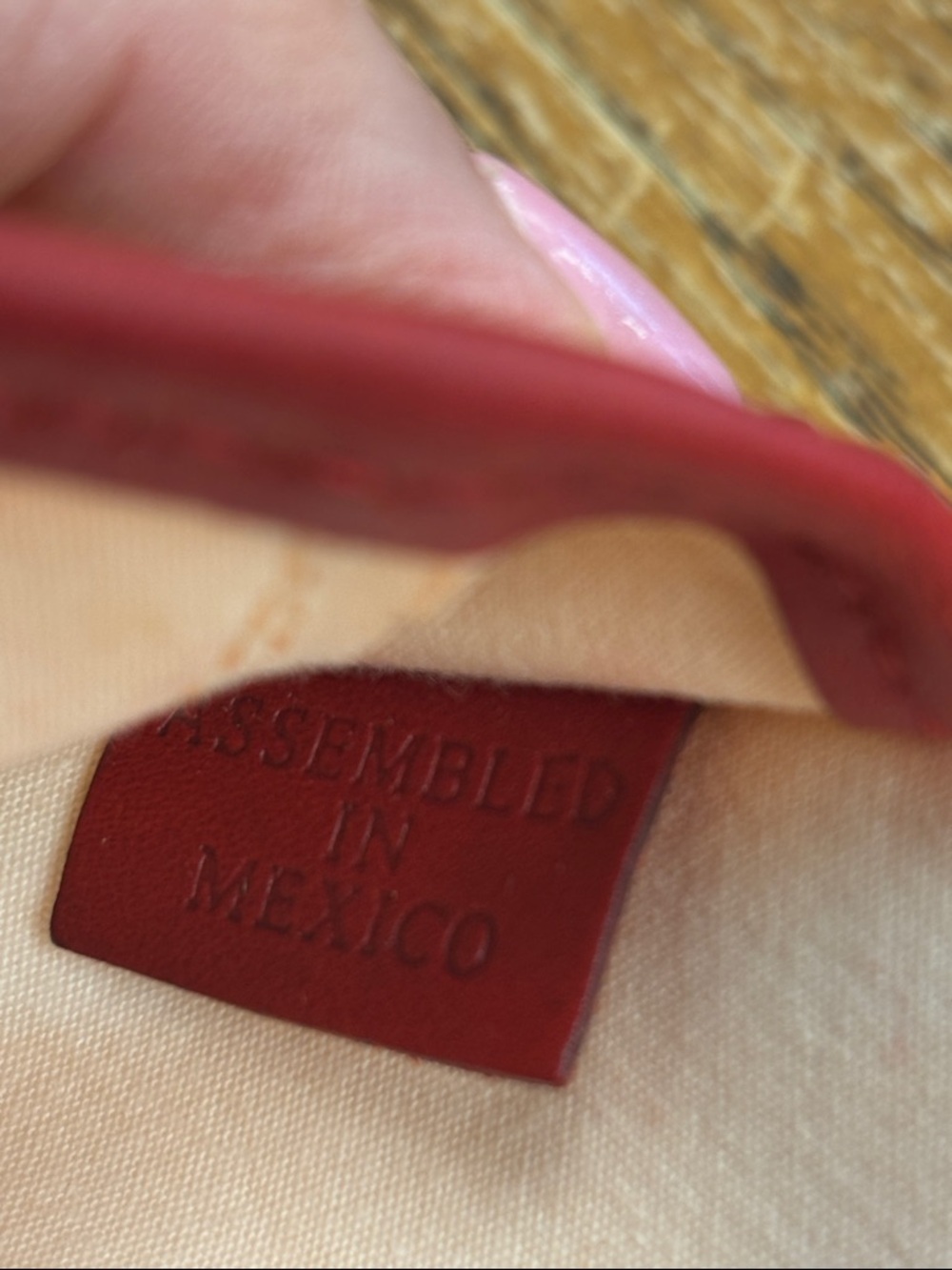 Dooney and Bourke splatter paint wristlet - Picture 5 of 8